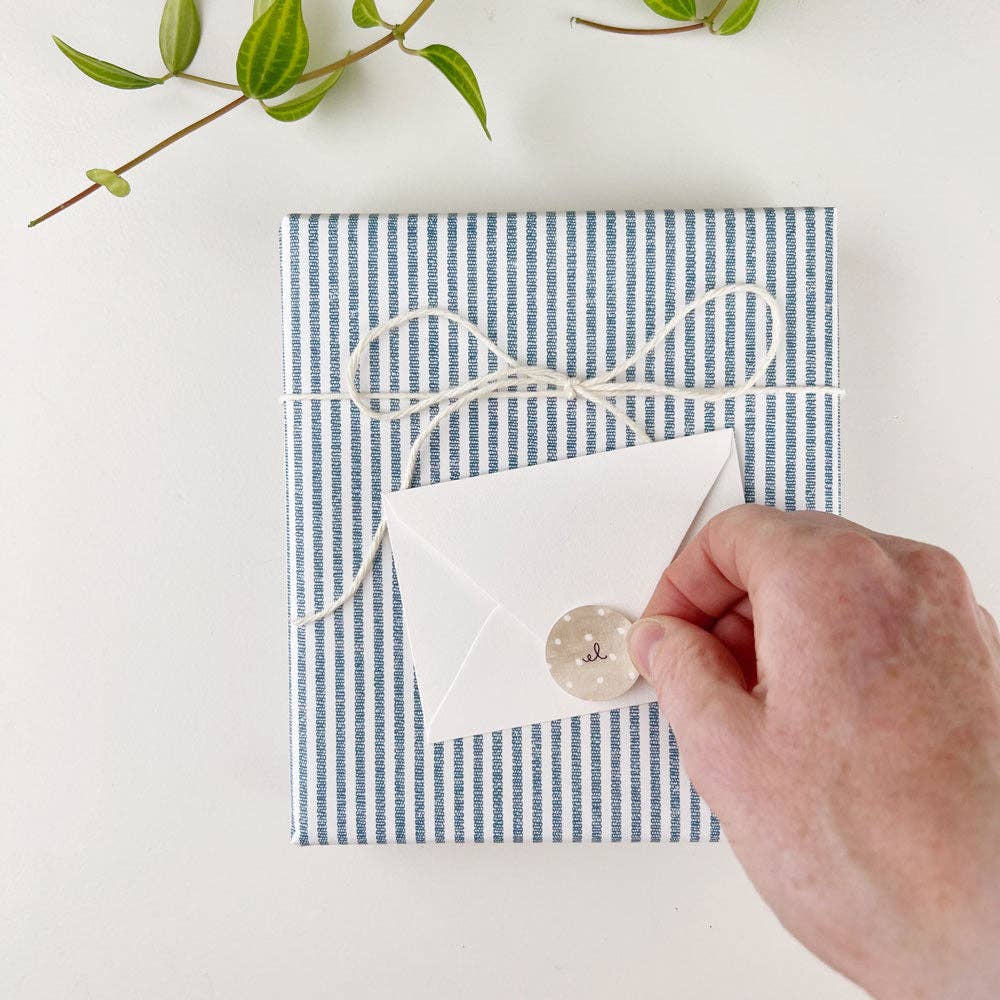 Lily of the valley mini notecard