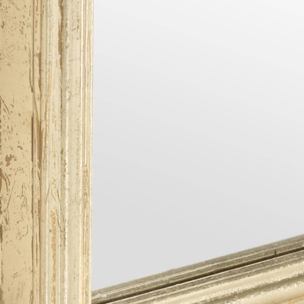 Gold Metal Wall Mirror