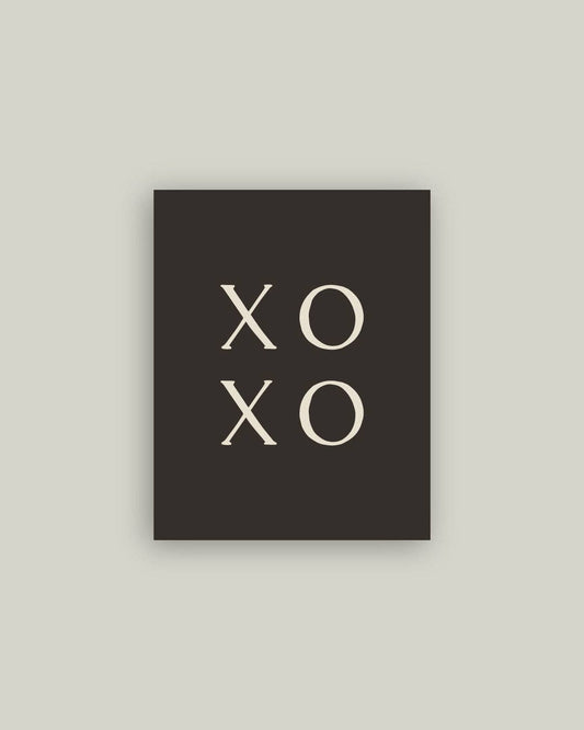 XOX0 Black Back Artist Board