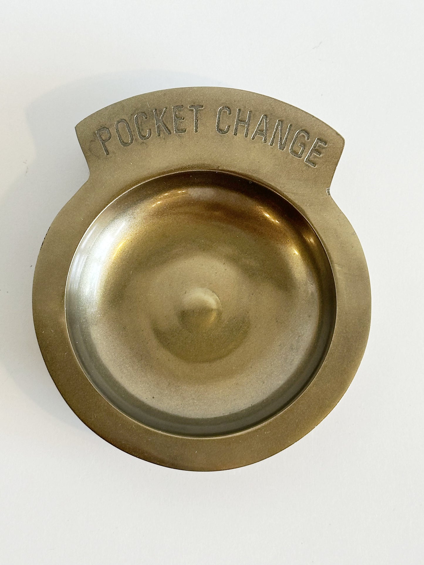 Brass Pocket Change Dish