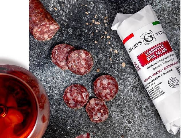 Sangiovese Wine Salami  - All Natural