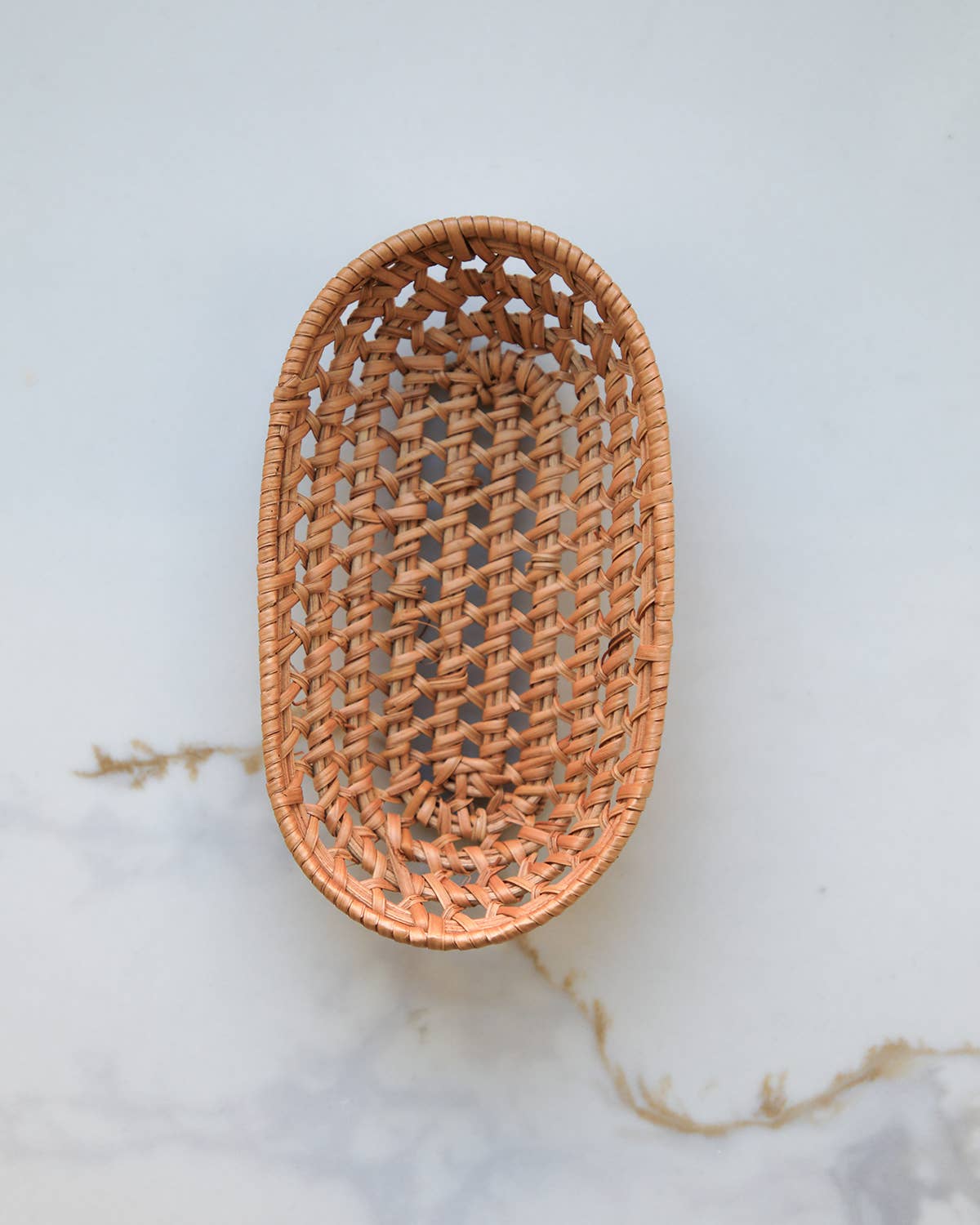 Oval Rattan Basket: Large