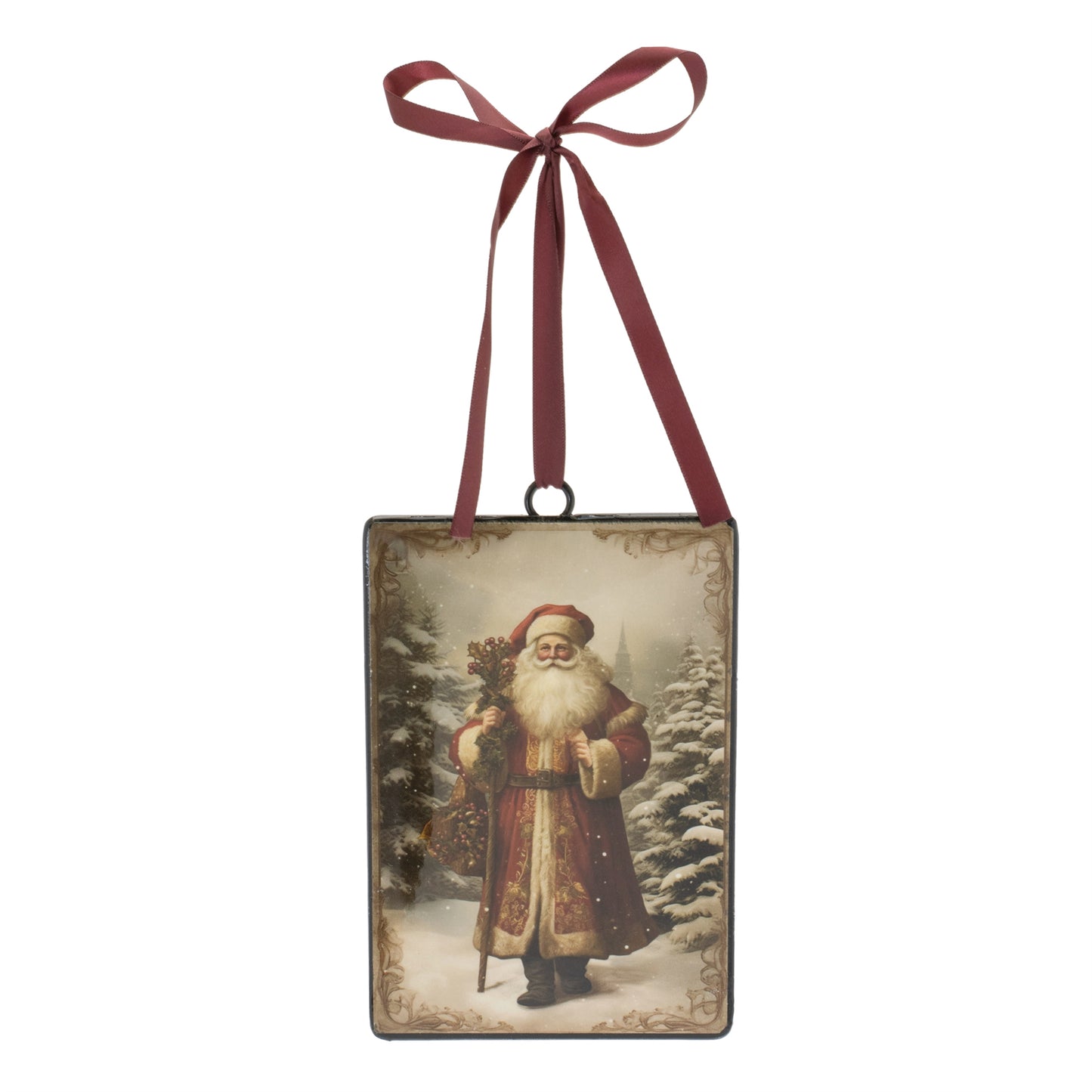 Santa Ornament
