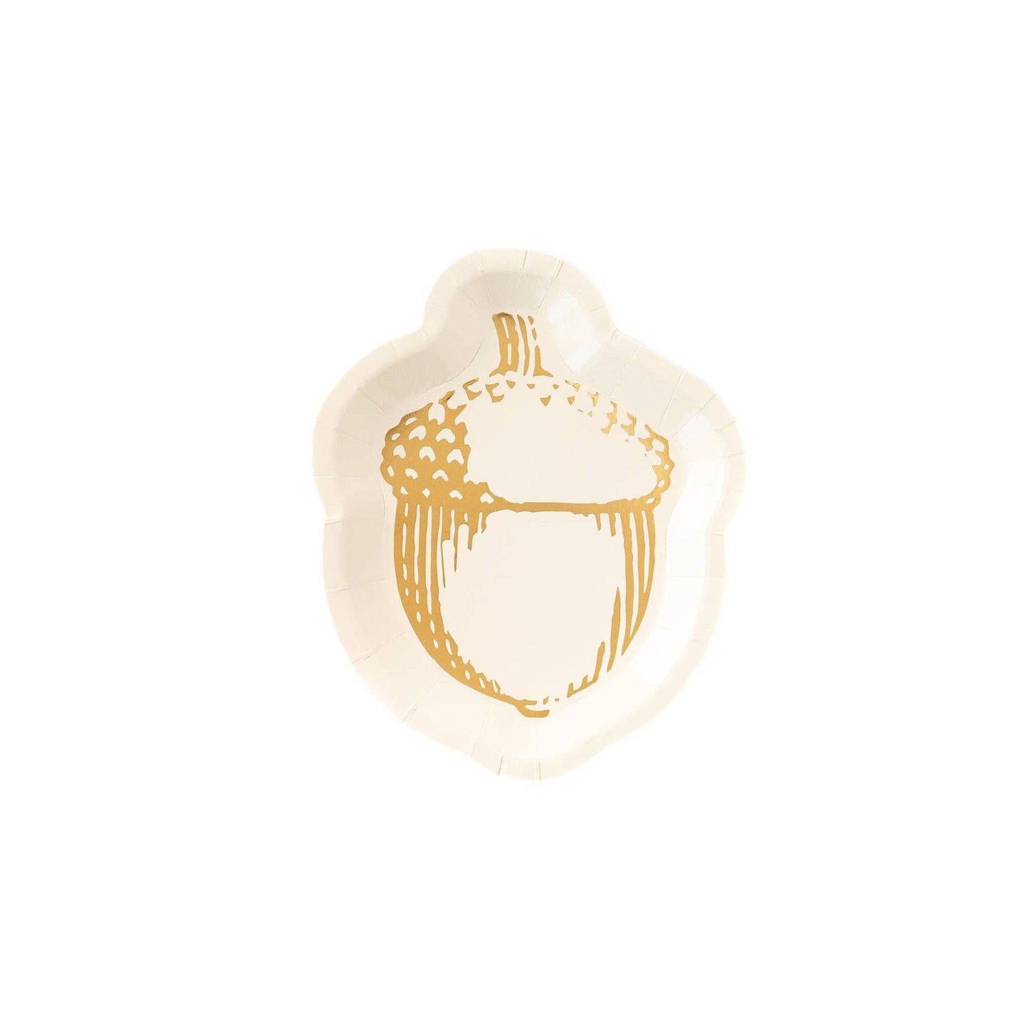 Harvest Acorn Shaped 7" Plate 8ct