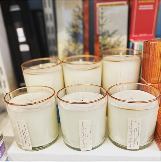 Oakmoss and Amber Candle with Copper Rim