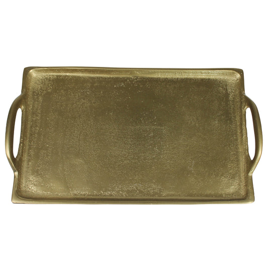 Brass Fitz Tray with Handles