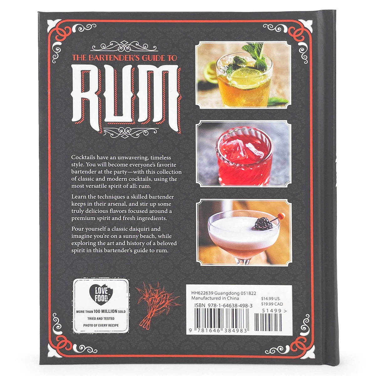 The Art of Mixology: Bartender's Guide to Rum Cocktail Book
