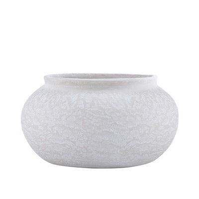 Paper Mache Pot Natural