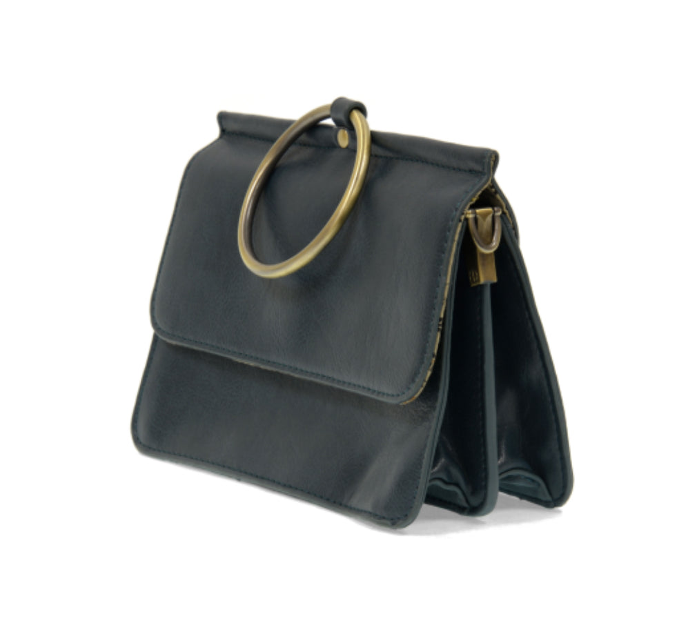 Dark Teal Aria Ring Bag