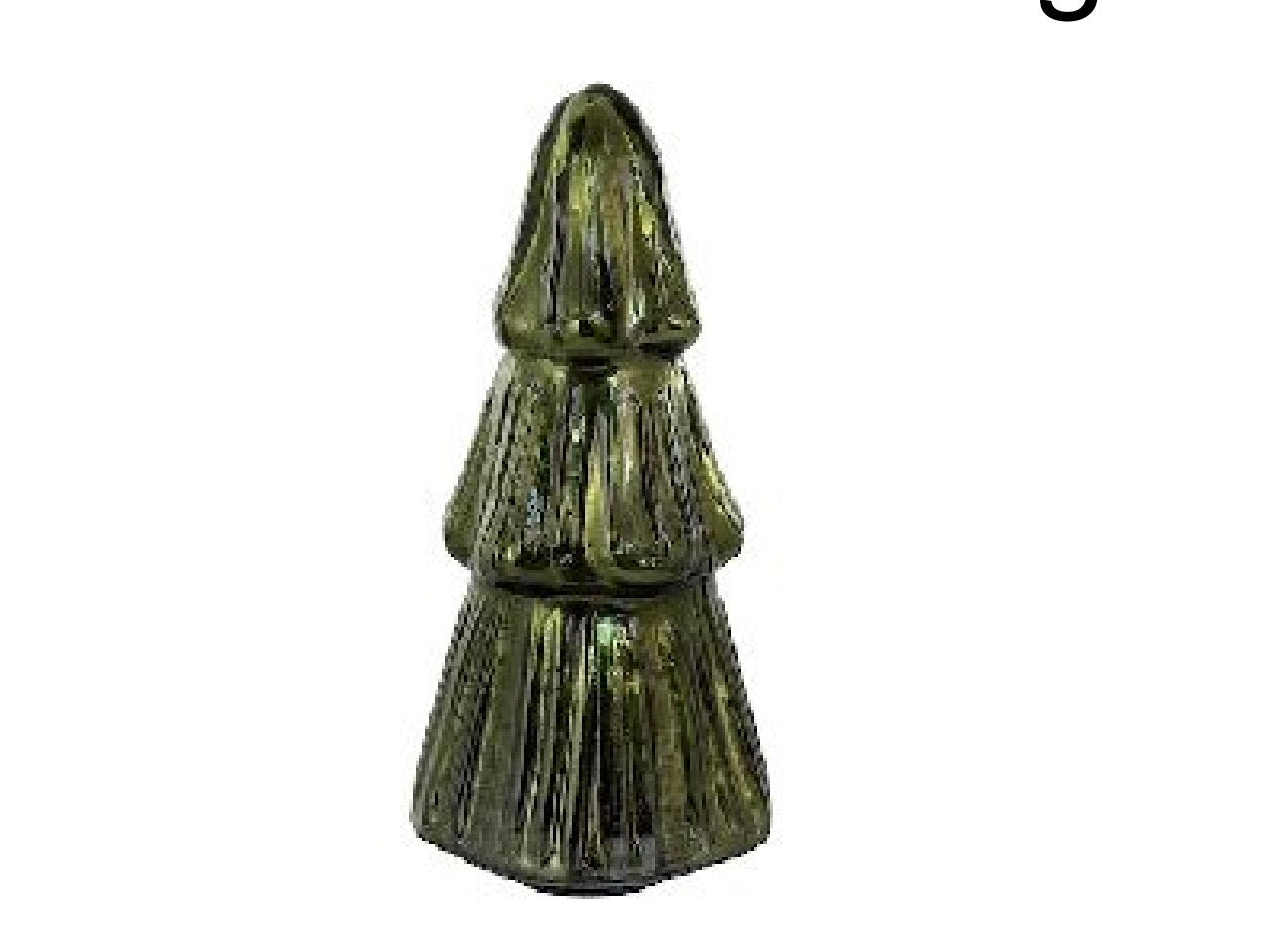 Green Glass Tree