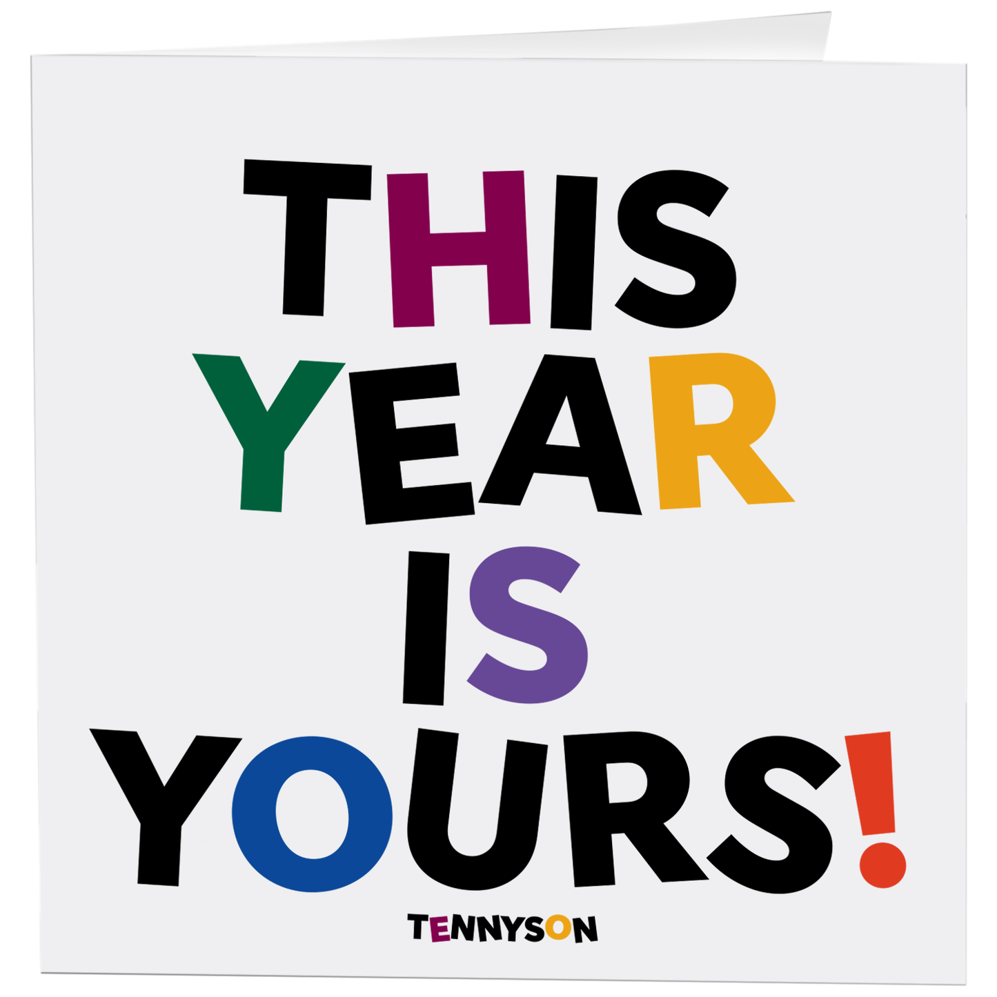 Cards - D374 - This Year Is Yours! - Birthday (Tennyson)