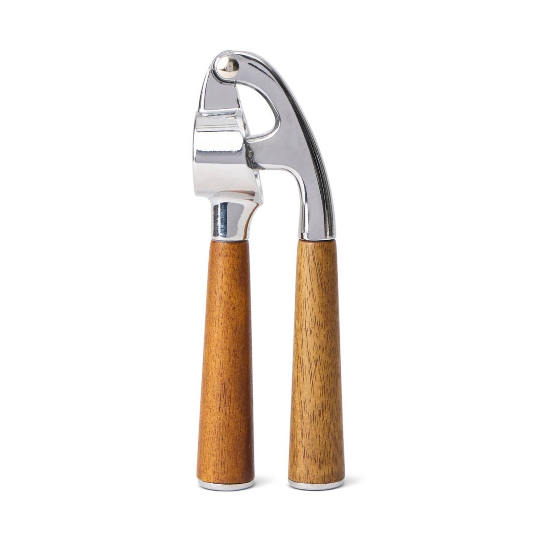 Acacia Garlic Press