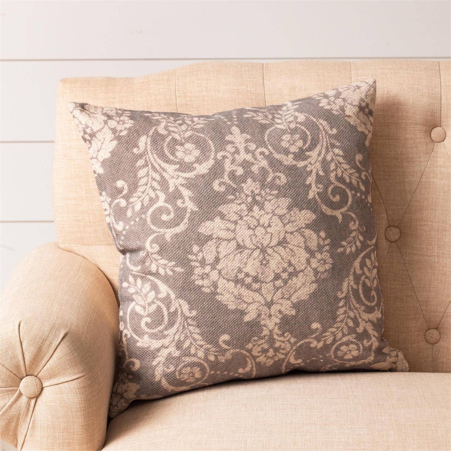 Pillow - French Country, Dusty Blue