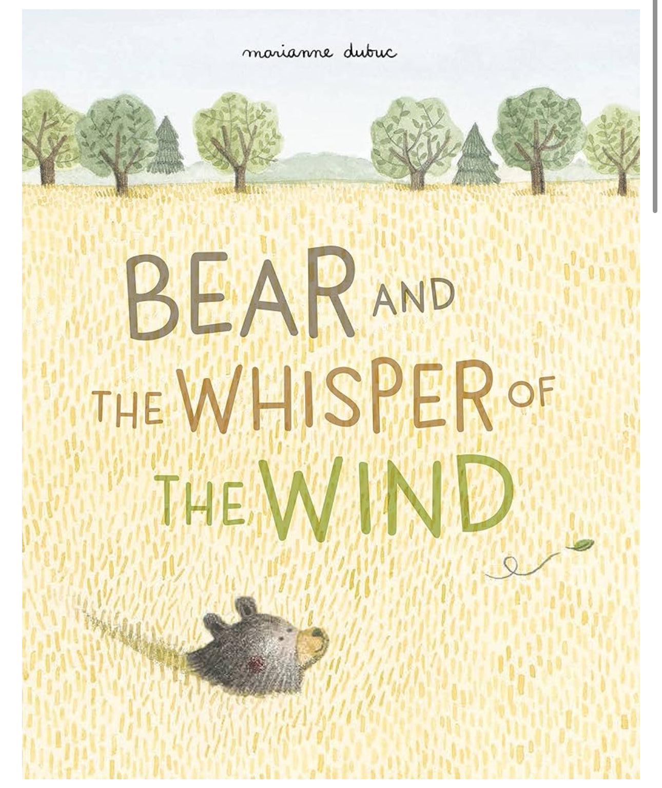 Bear and the Whisper of the Wind Book