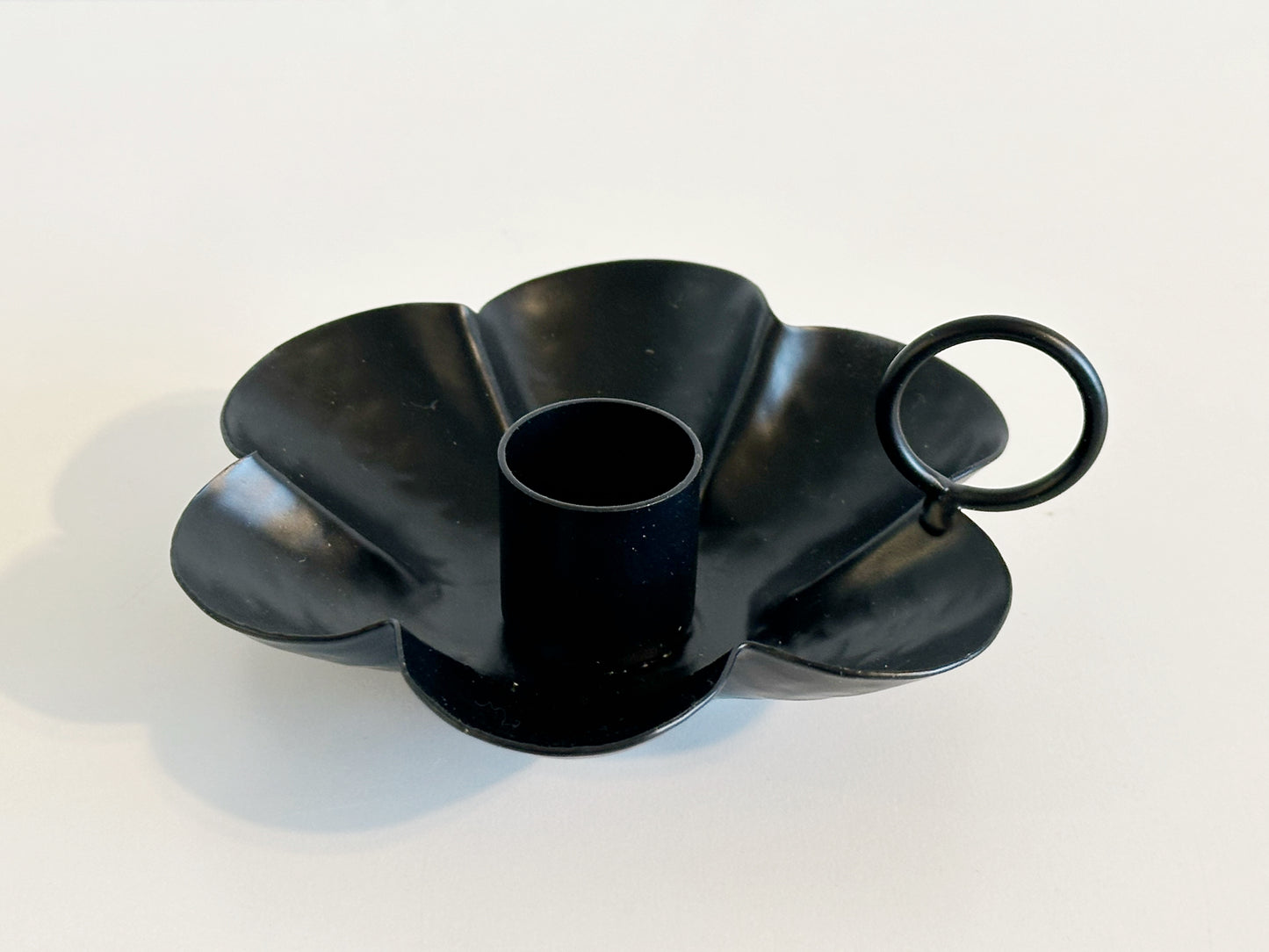 Iron Candleholder ~ Daisy