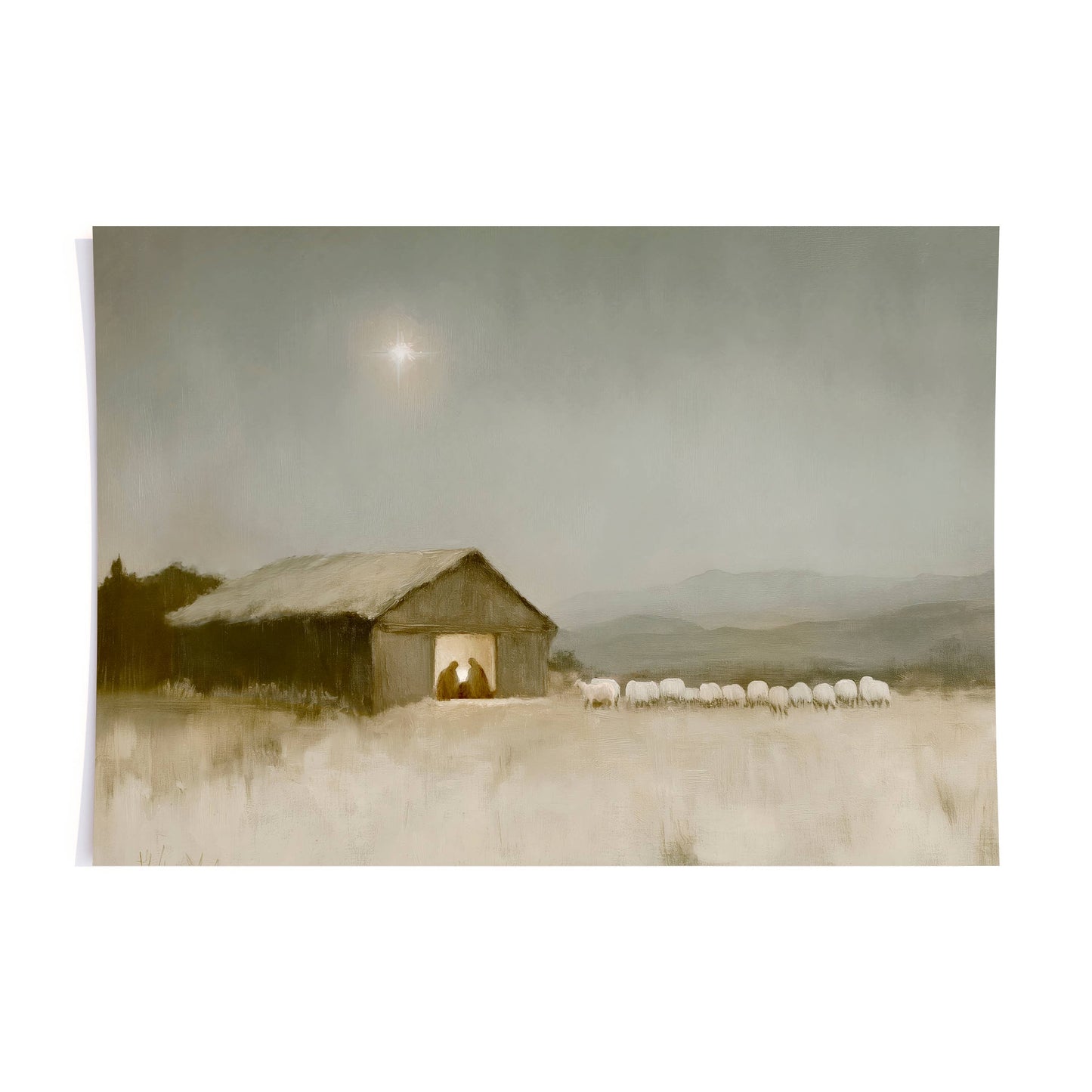 Holy Night - print: Print (unframed) / 8x10