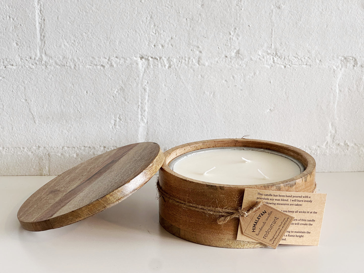 Red Currant Himalayan Mountain Barrel Candle