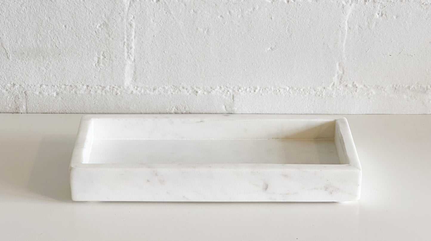White Marble Tray