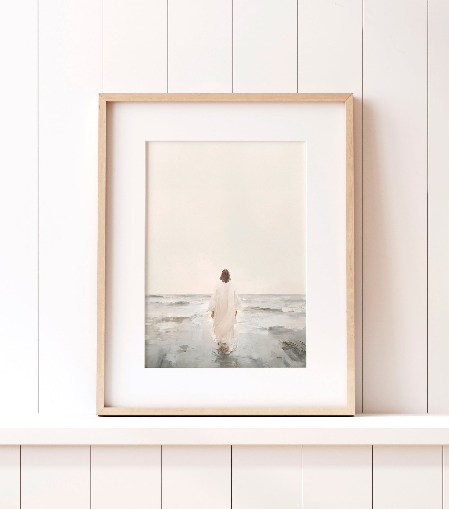 Jesus Walks on Water - 8x10 print