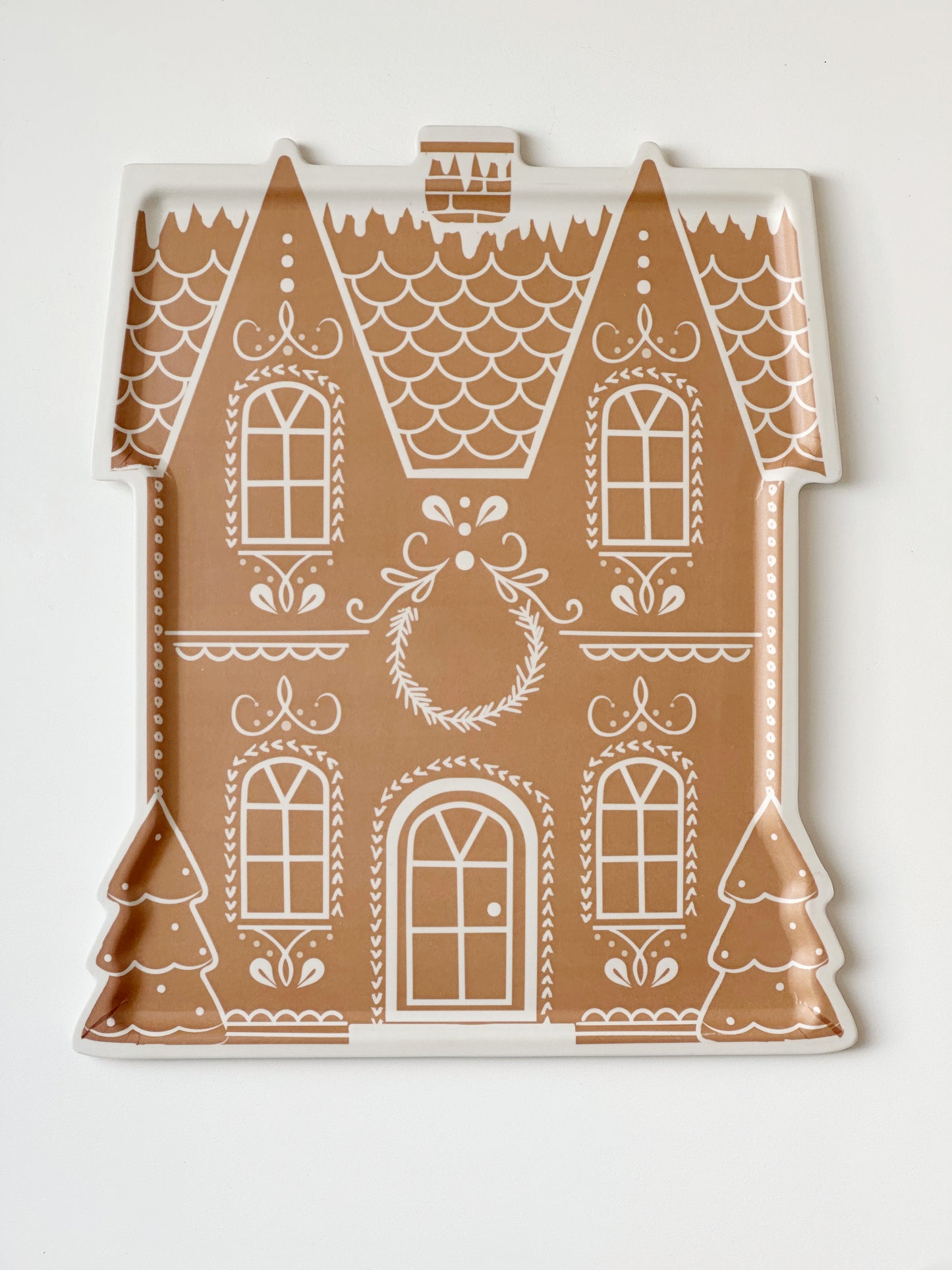 Gingerbread House Bamboo Plates - 4