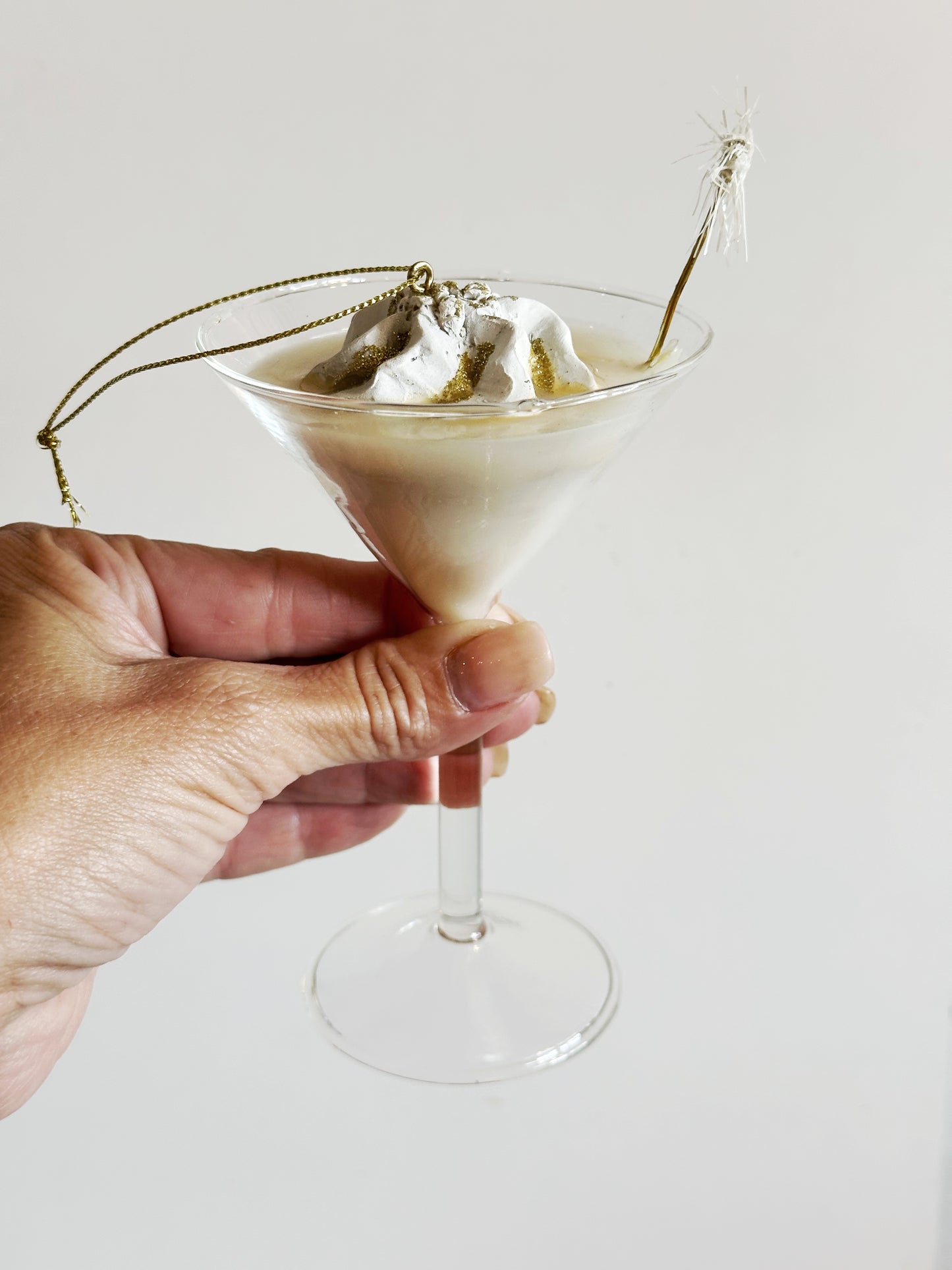I’m Dreaming of a white Christmas Martini Ornament