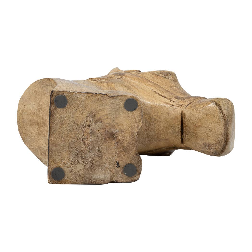 Wooden Modern Novelty Horse Head Figurine
