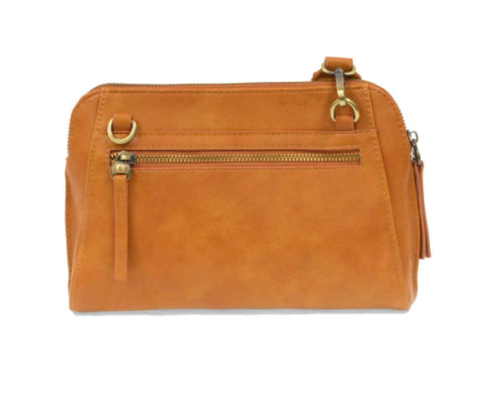 Honey Gigi Crossbody with Woven Wristlet Strap