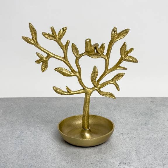 Gold Jewelry Stand