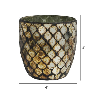 Glass Mosaic Votive