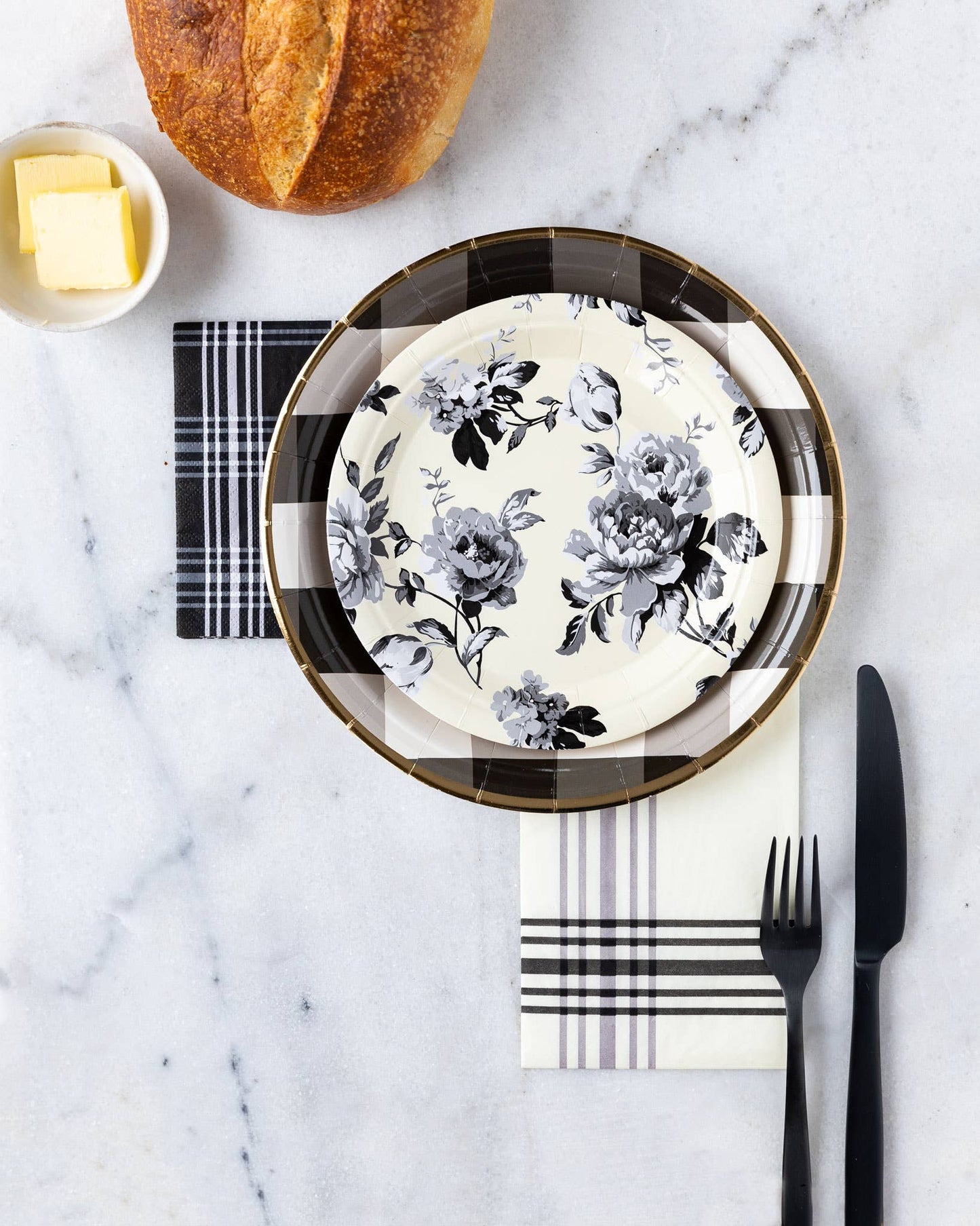 Basic Gingham Farm Dinner Napkins