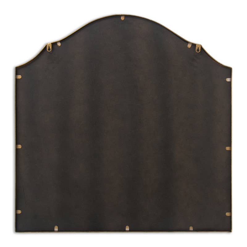 Lizette Wide Arch Metal Farmhouse Wall Mirror