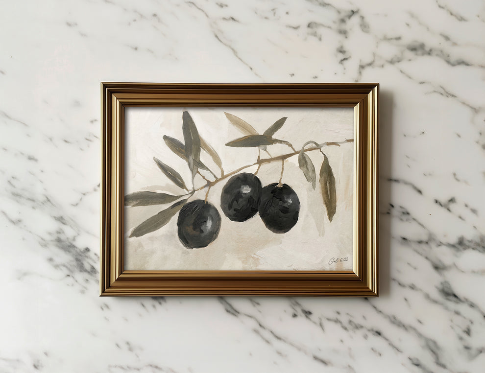 Fruit of the Spirit - Olives -Print (unframed) / 5x7