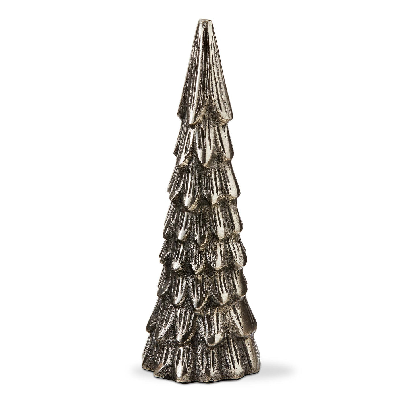 Antiqued Silver Metal Tree