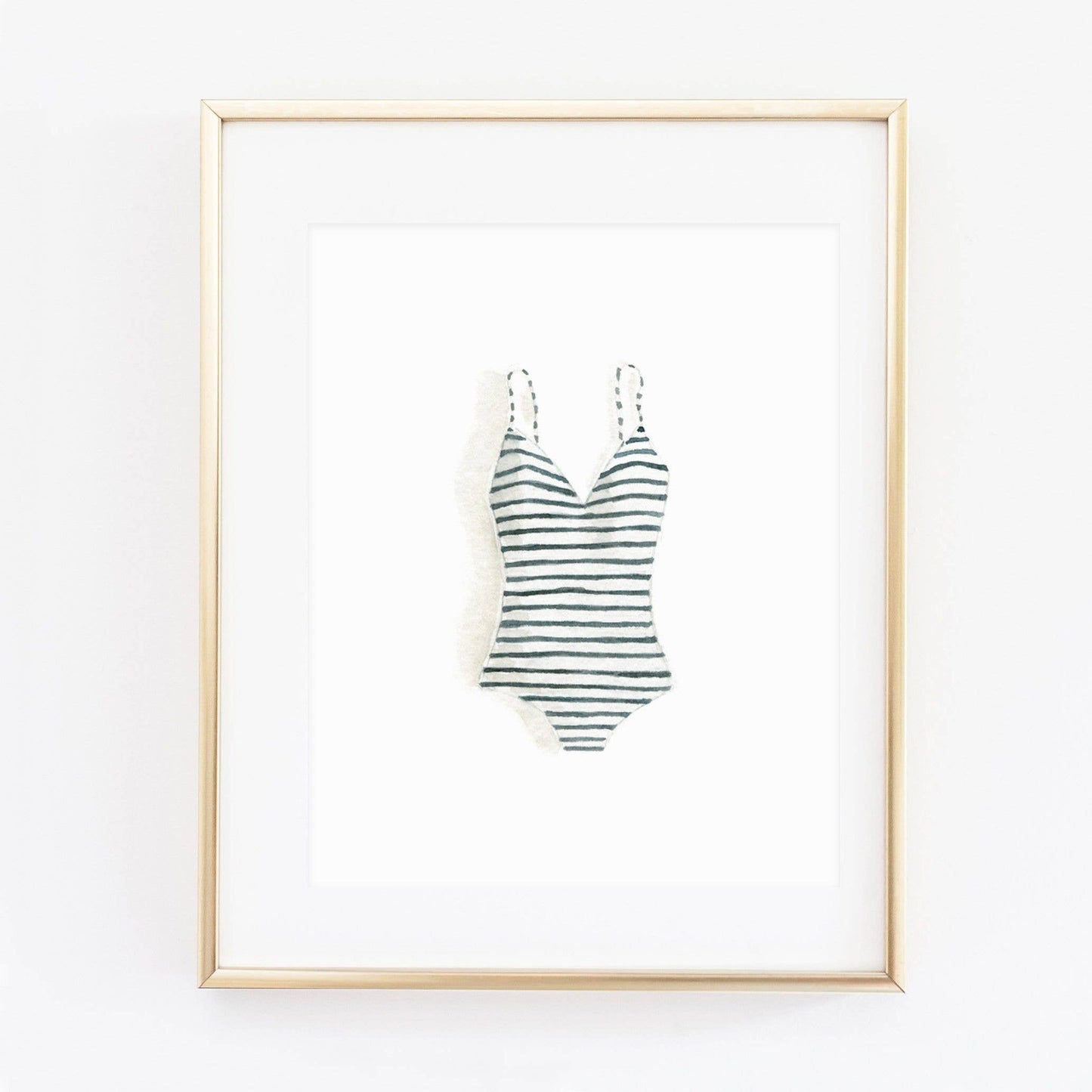 Swimsuit art print: 8x10