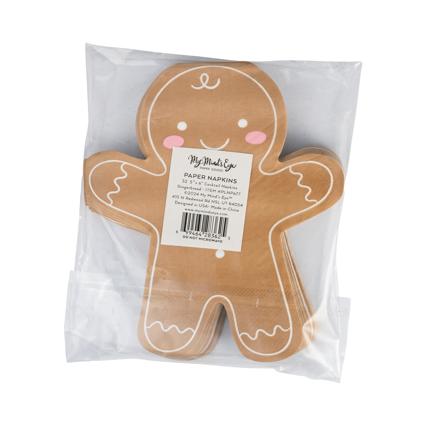 Shaped Ginger Man Guest Towel Napkin