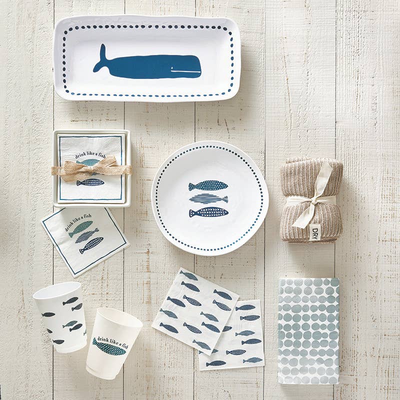 Cocktail Napkins - Fishes