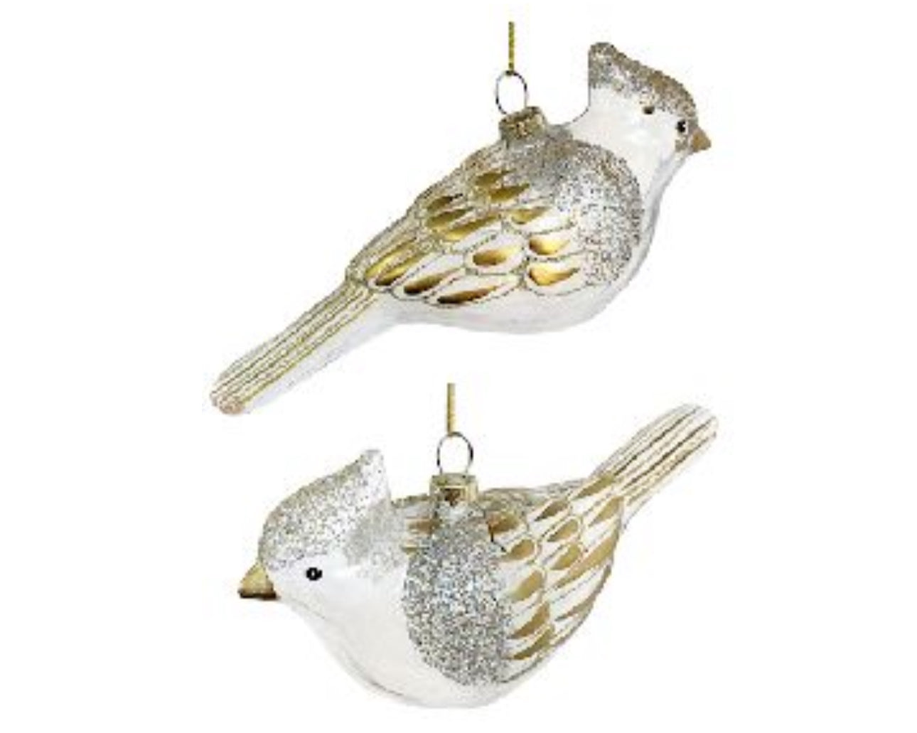 Glass Bird Ornament