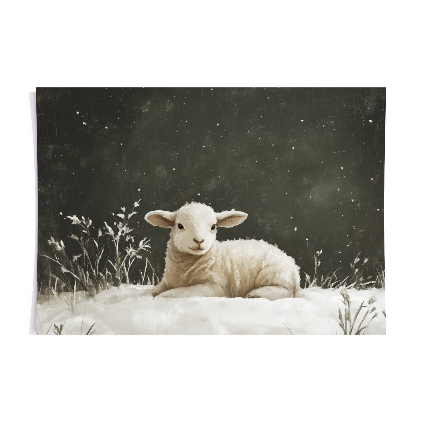 White As Snow - print: Print (unframed) / 5x7