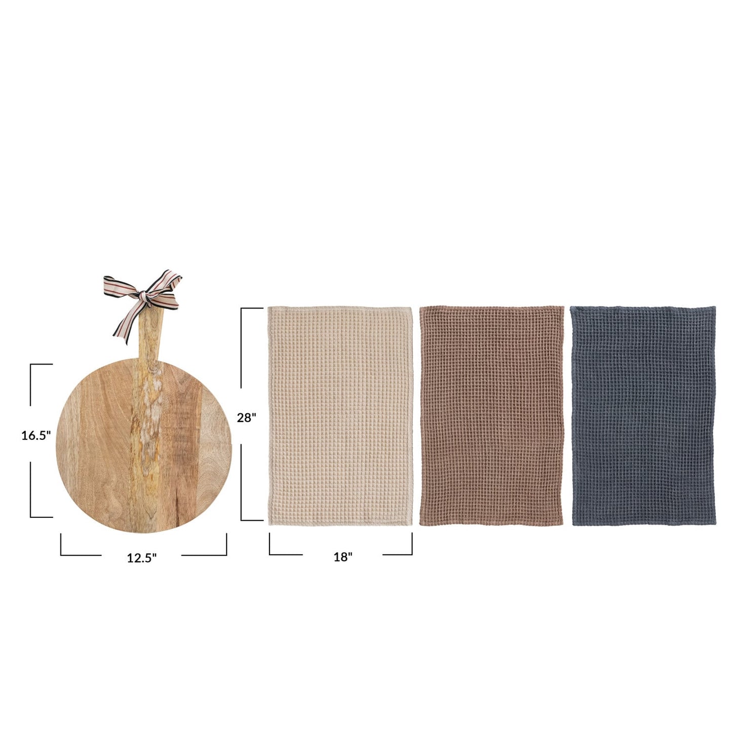 Serving Board/Dish Towel Set