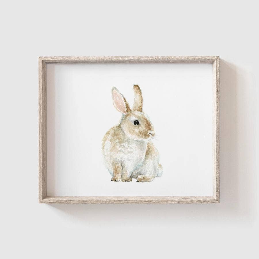 Bunny No. 3 Art Print: 5 x 7"