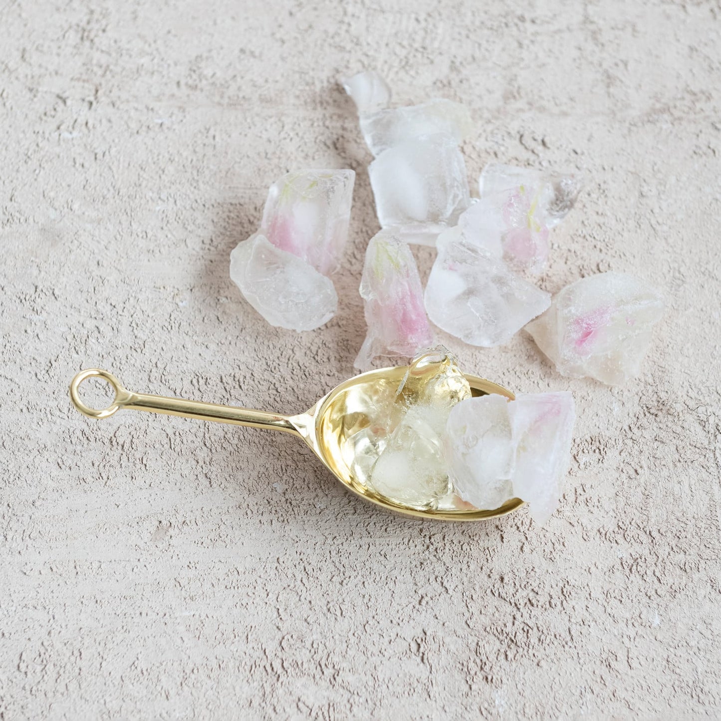 Stainless Steel Gold Scoop