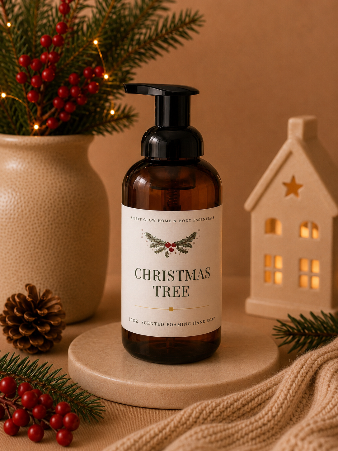 Christmas Tree- Scented Foaming Hand Soap