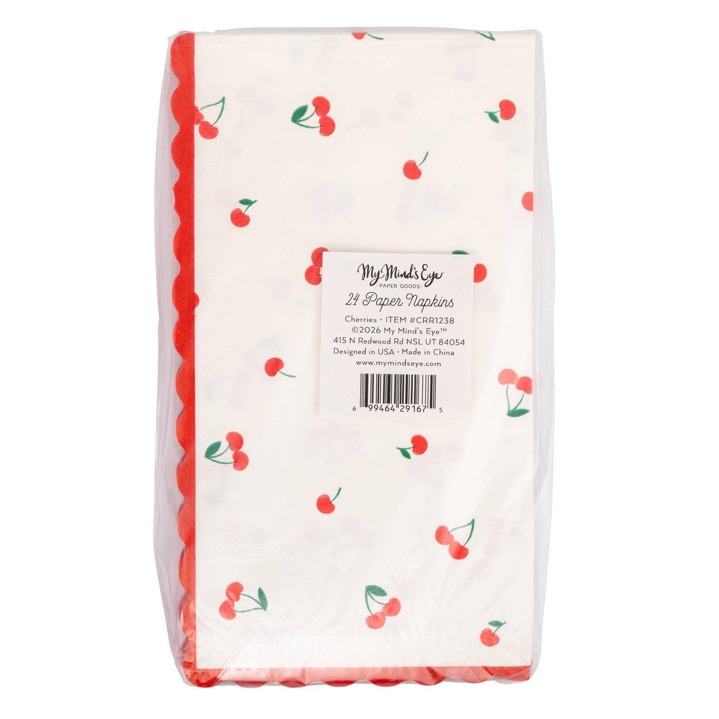 Cherries Dinner Napkin