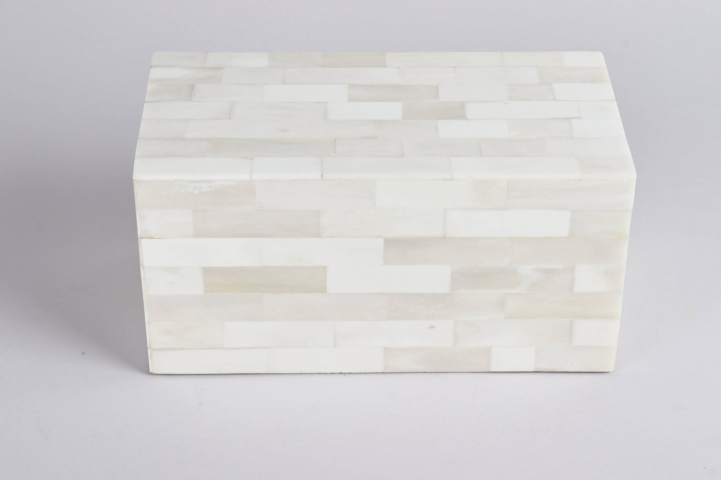 Decorative Box Bone Inlay White 10x5x5 Inch: White Bone Inlay