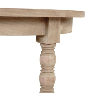 Adair Bobbin Leg Side Table, Natural -Store Pick Up