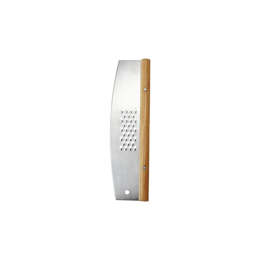 Stainless Steel Pizza Cutter w/ Grater