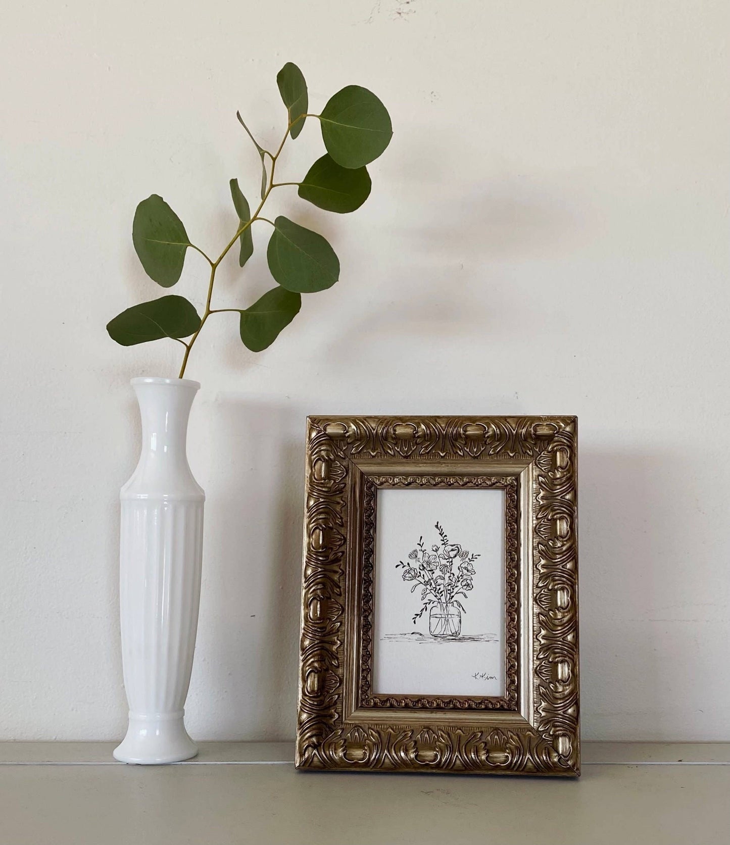 JUST FOR YOU Art Print (unframed): 5x7"