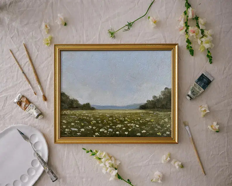 SUMMER FIELDS - Art Print (unframed): 5x7"