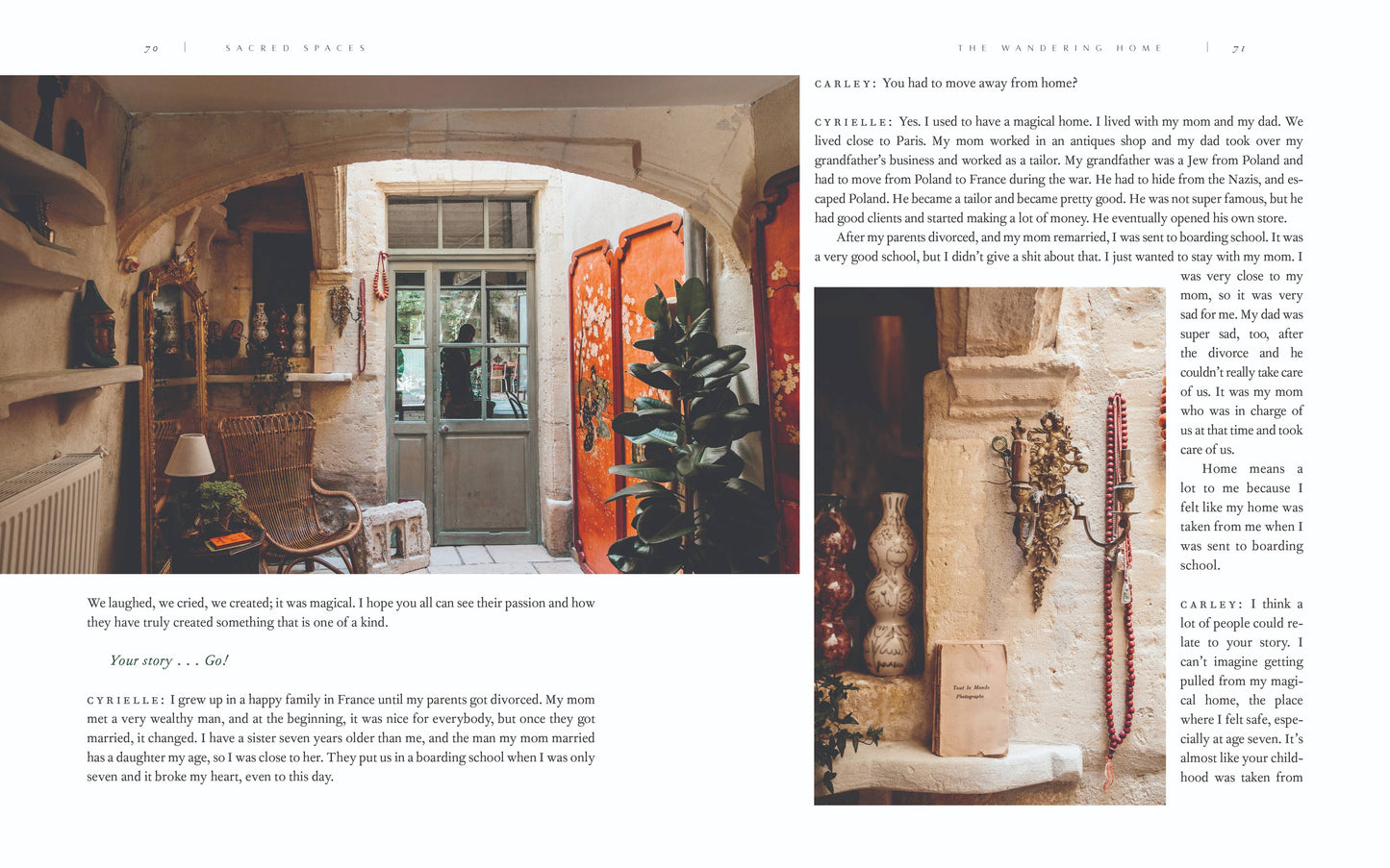 Sacred Spaces