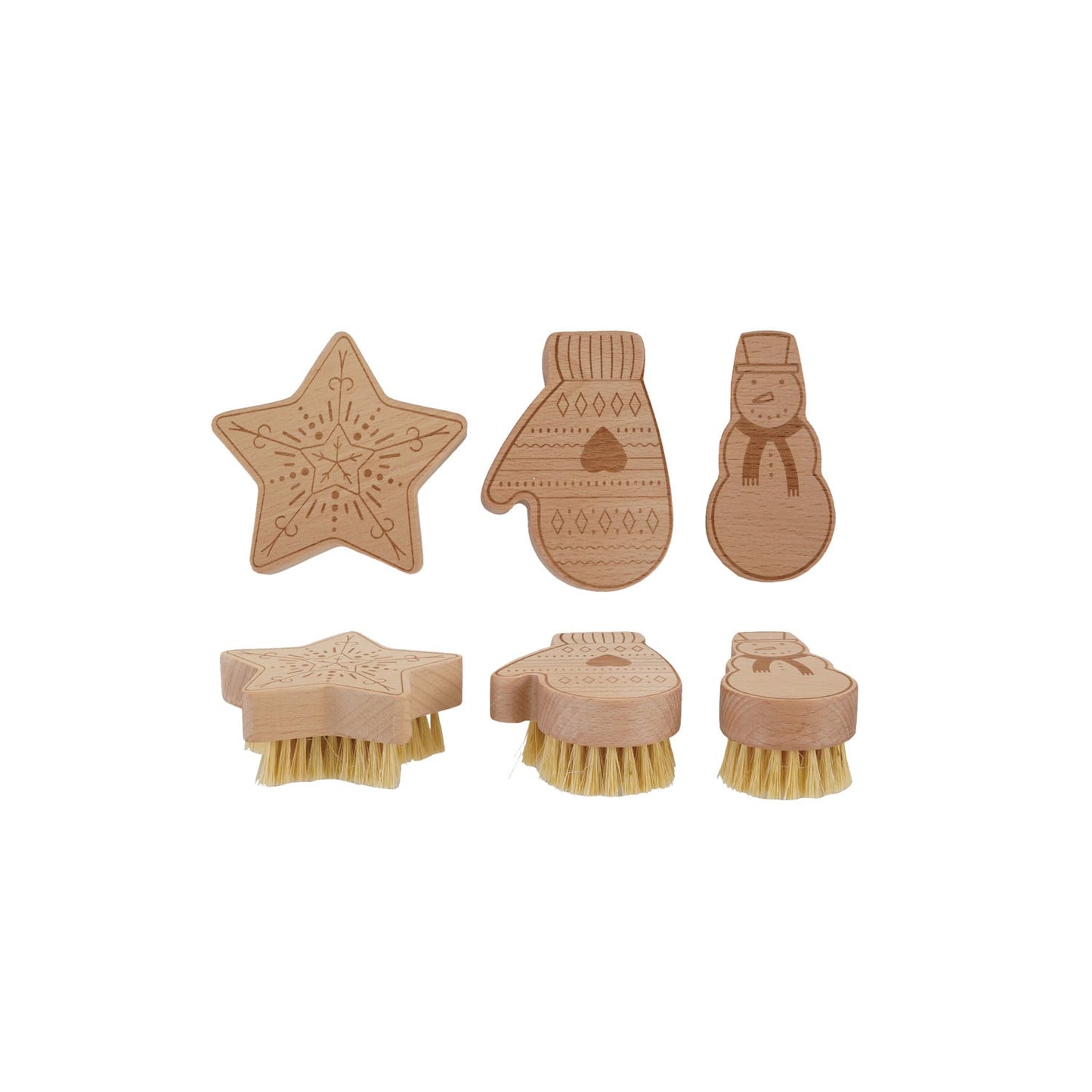 Holiday Shaped Dish Brush, 3 Styles Available
